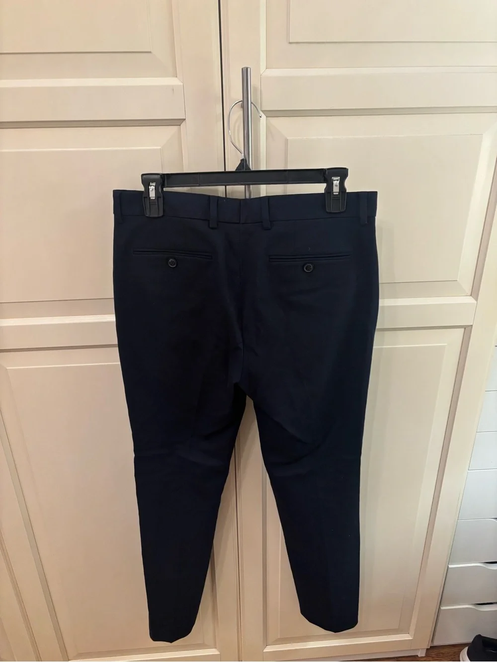 Topman Men’s Navy Dress Pants Trousers W30 L30 Slim Fit